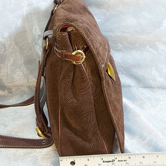 Leather Shoulder Bag by Francesco Biasia of Italy Brand New - Picture 13 of 16